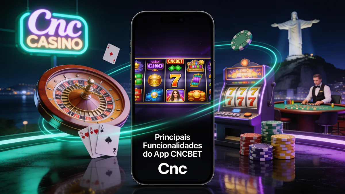 Principais Funcionalidades do App CNCBET for players in Brazil